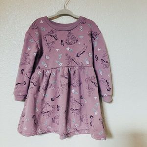 SOLD 3T Disney Princess Sweatshirt Dress